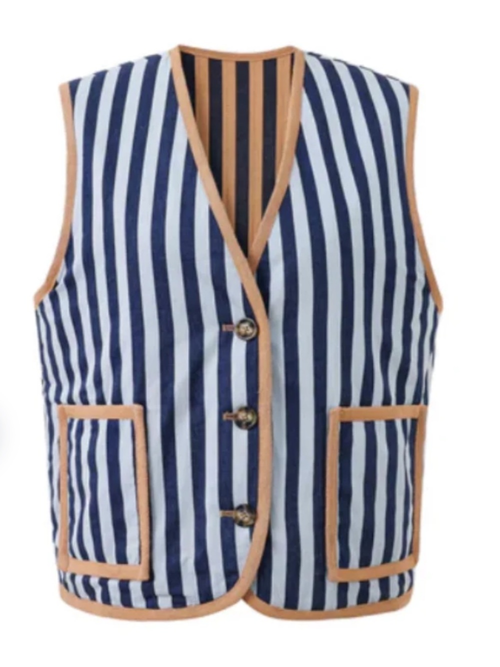 FRNCH Camila Gilet / Reversible Vest
